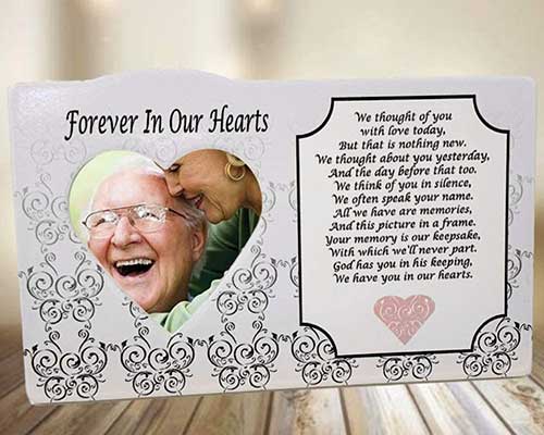 Ceramic Memorial Picture Frame