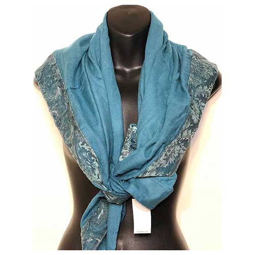 Cotton Lacey Scarf