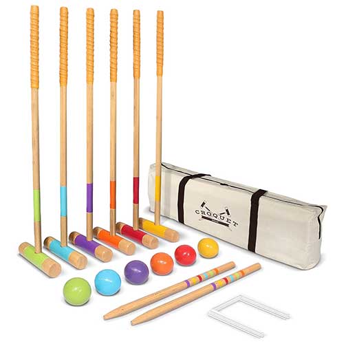 GoSports Six Player Croquet Set