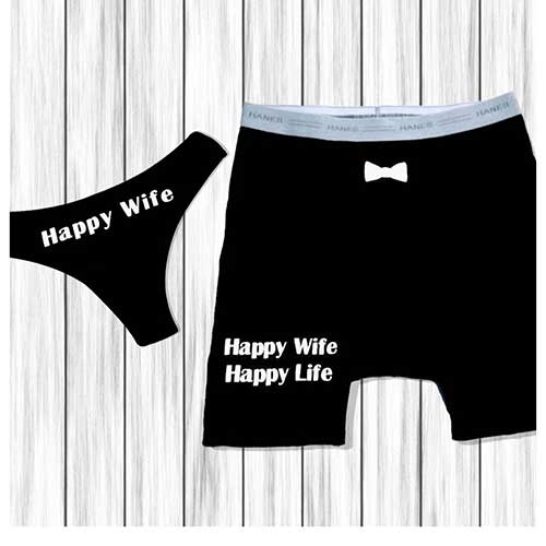Happy Life Matching Underwear