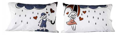 His and Hers Pillowcases