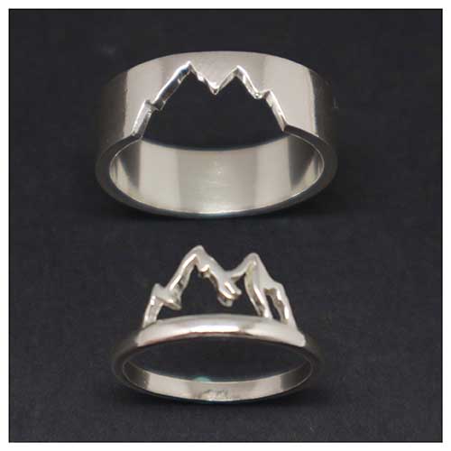 Matching Mountain Range Rings