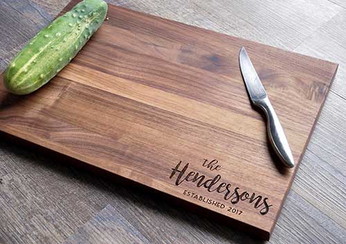 Personalized Cutting Board