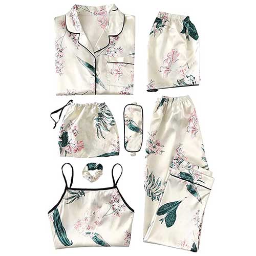 Seven Piece Pajama Set