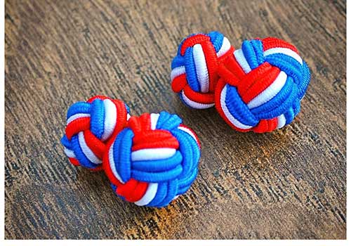 Silk Knot Cufflinks