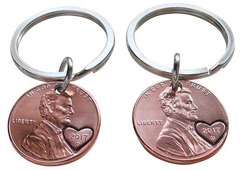 Two Pennies Keychains