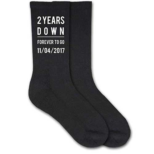 Two Years Down Socks