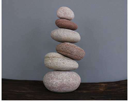 Beach Stone Balance Game