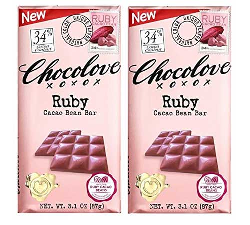 Chocolove Ruby Chocolate Bars