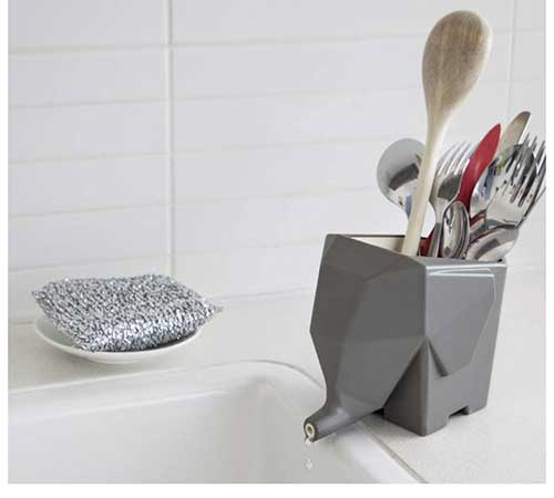 Elephant Toothbrush or Utensil Holder