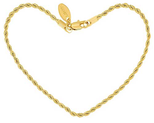 Gold Plated Ankle Chain