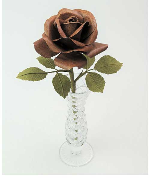 Leather Anniversary Rose