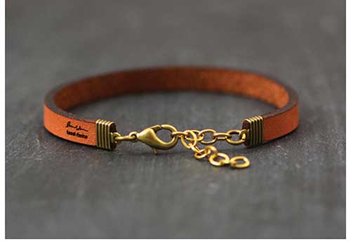 Leather Feminine Bracelet