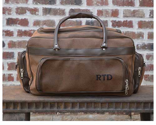 Leather Gym Bag