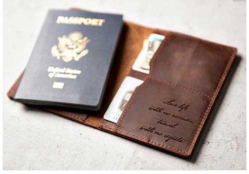 Leather Passport Cover