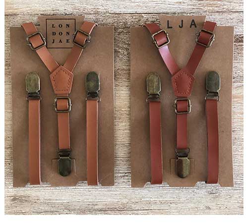 Leather Suspenders