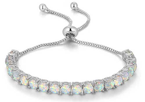 Opal Tennis Bracelet