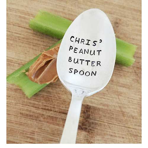 Personalized Peanut Butter Spoon