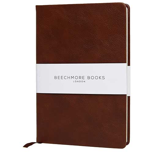 Premium Hardcover Ruled Notebook