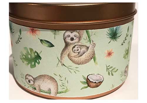 Sloth Candle