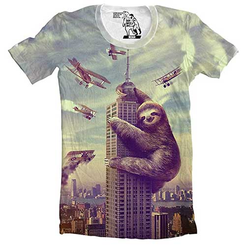 Sloth King Kong T-Shirt