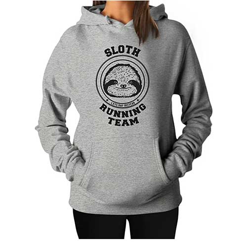 Sloth Running Team Hoodie