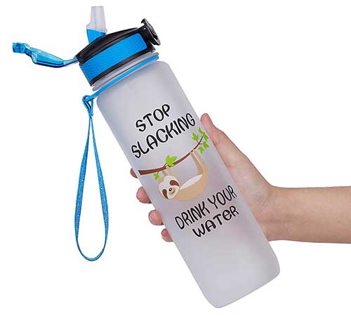 Stop Slacking Water Bottle