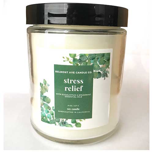 Stress Relief Soy Candle