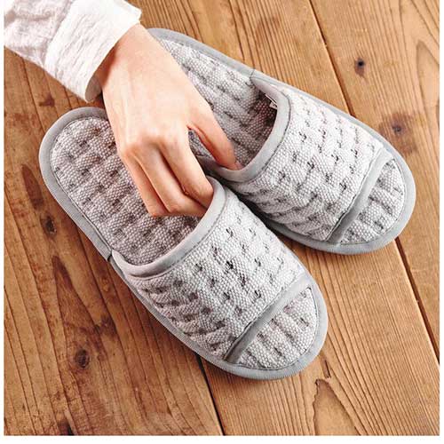 Washable Cotton Slippers