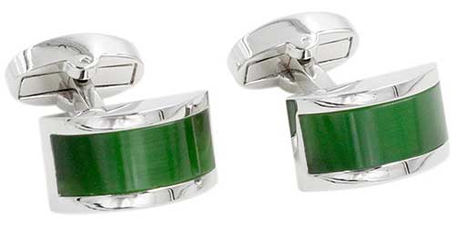 Emerald Cufflinks