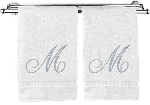 Monogrammed Hand Towels