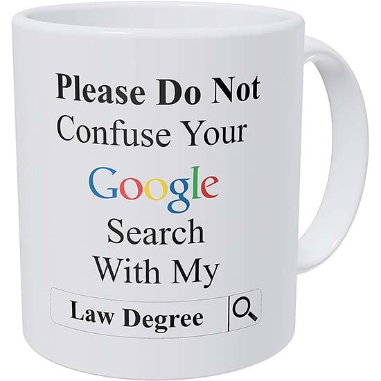 Don't Confuse Your Google Search Mug