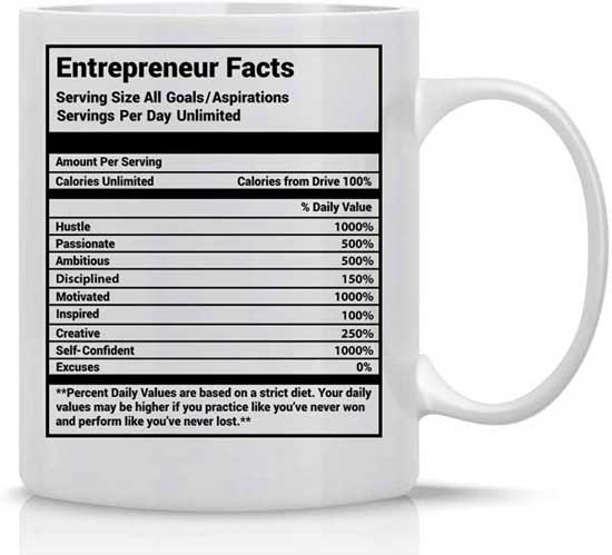 Entrepreneur Facts Mug