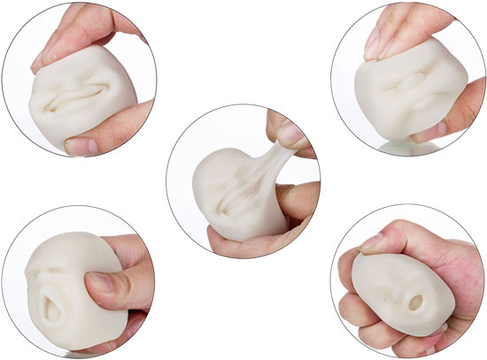 Human Face Anti-Stress Ball