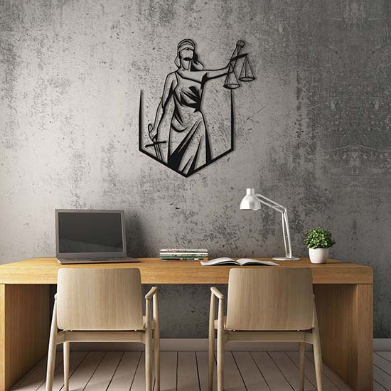 Lady Justice Wall Art