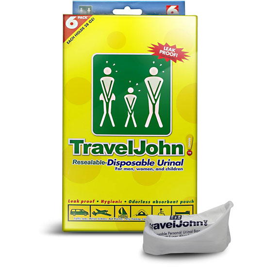 TravelJohn Disposable Urinal