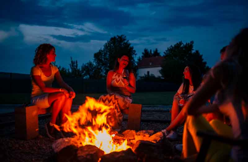 Backyard Bonfire Party