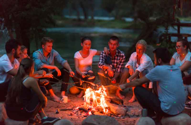 Backyard Bonfire