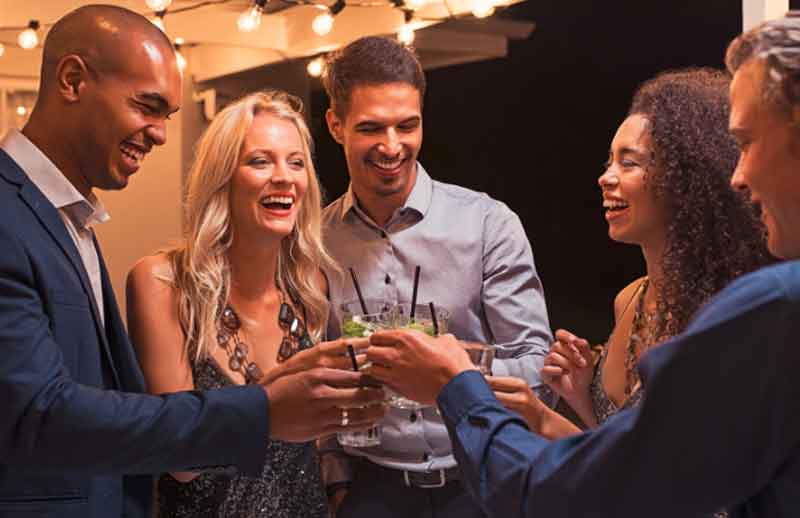 Cocktail Party Suits