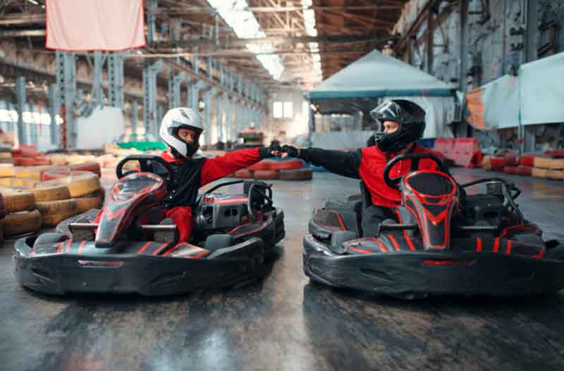 Friends GoKarting