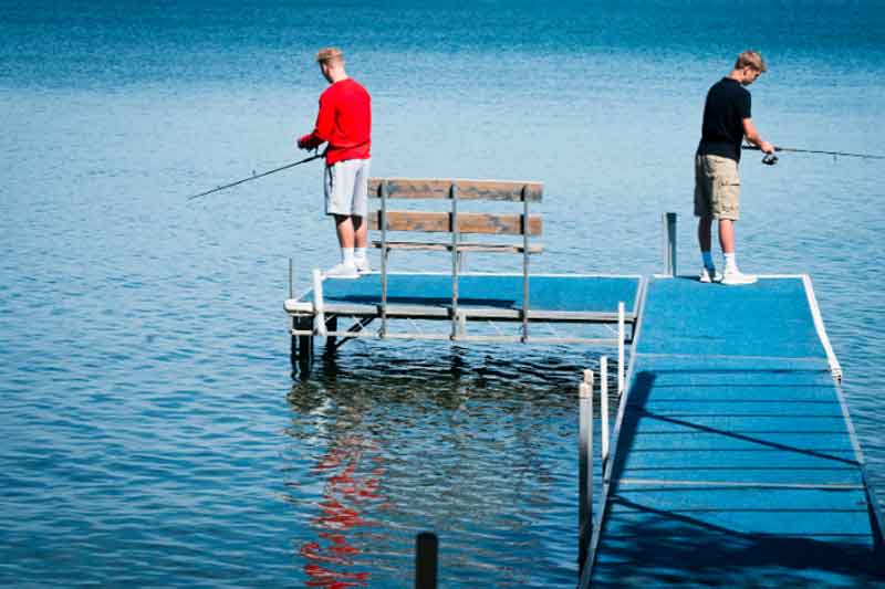 Two Guys Fishing