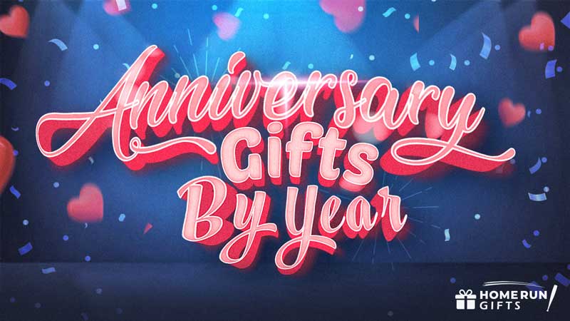 Anniversary Gifts by Year Graphic