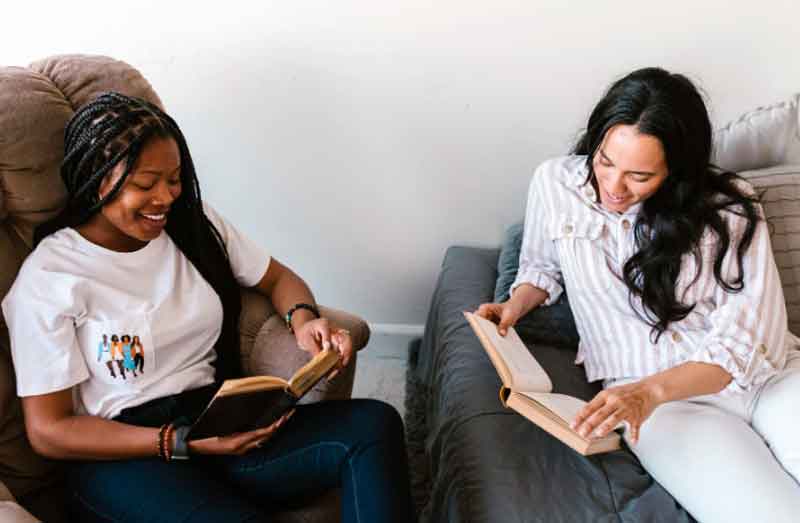 Girls from the book club