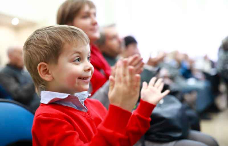 Kid At Music Festival