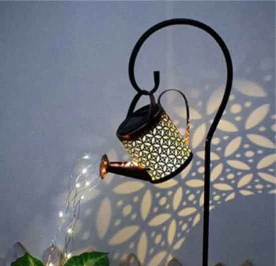 LED Solar Watering Can