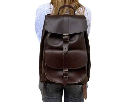 Leather Backpack