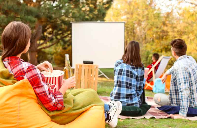 Outdoor Movie Night Party