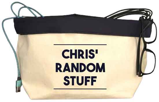 Personalized Storage Bag