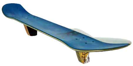 Skateboard Wall Shelf