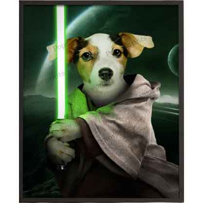 Custom Star Wars Dog Portrait